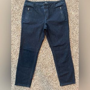 Ann Taylor Loft Modern Crop Jean Trousers Sz. 10